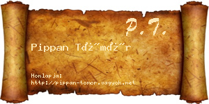Pippan Tömör névjegykártya